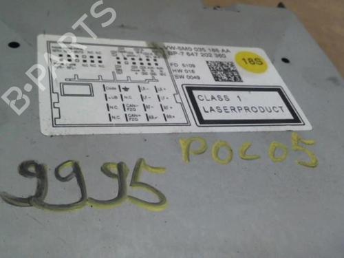 Radio VW POLO V (6R1, 6C1) 1.6 TDI | BP29221677E6