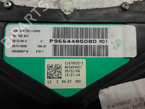 Instrument cluster PEUGEOT 307 SW (3H) | BP21435320C47
