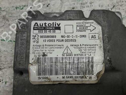 Kollisjonspute styreenhet PEUGEOT 407 (6D_)  | BP21454749M53 