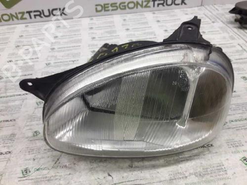 Used Left headlight OPEL CORSA B (S93) [1993-2009]  21458876