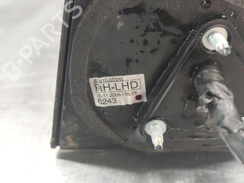 Right mirror TOYOTA YARIS (_P13_) 1.4 D (NLP130_, NLP130) | BP30168609C27 