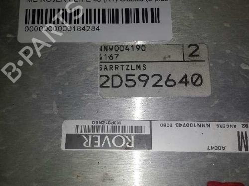 Engine control unit (ECU) ROVER 45 I Hatchback (RT)  | BP21423943M57 