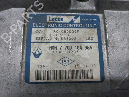 Engine control unit (ECU) RENAULT CLIO II (BB_, CB_) 1.9 D (B/CB0E, BB0J) | BP21441904M57 