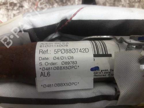 Right curtain airbag SEAT ALTEA (5P1)  | BP21466501C12 