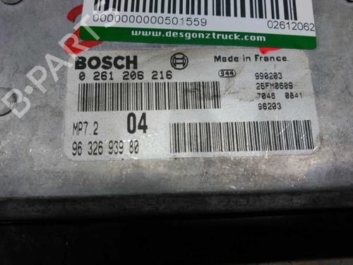 Engine control unit (ECU) PEUGEOT 206 Hatchback (2A/C) | BP21441770M57