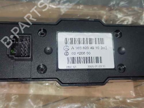 Left front window switch MERCEDES-BENZ M-CLASS (W163) ML 230 (163.136) | BP24678703I27
