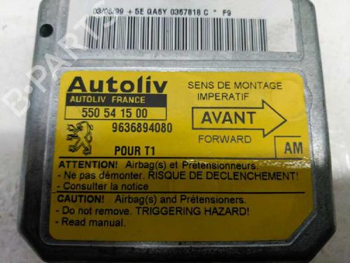 Kollisjonspute styreenhet PEUGEOT 206 Hatchback (2A/C) [1998-2012]  21427483