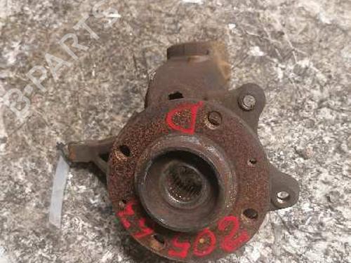 Right front steering knuckle CITROËN BERLINGO / BERLINGO FIRST MPV (MF_, GJK_, GFK_) 2.0 HDI 90 (MFRHY) | BP21476129M26 
