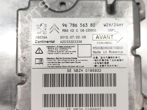 Used ECU airbags PEUGEOT 508 I (8D_) [2010-2018]  29360231