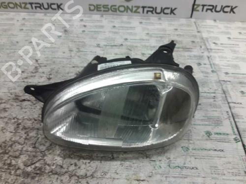 Used Left headlight OPEL CORSA B (S93) [1993-2009]  21460577
