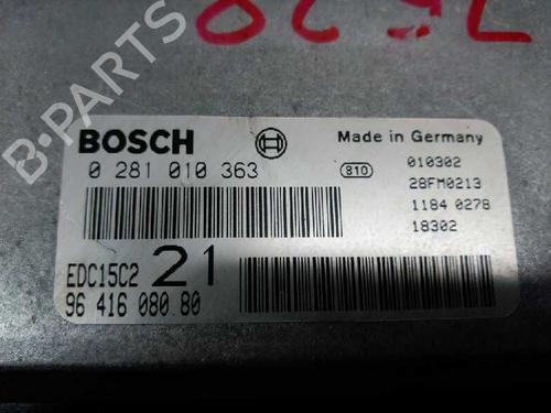 Engine control unit (ECU) PEUGEOT 406 (8B)  | BP21429966M57 