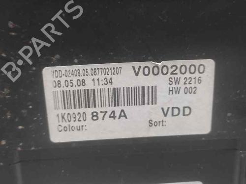 Kombiinstrument VW GOLF V (1K1)  | BP21409936C47