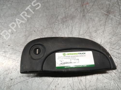 Used Front right exterior door handle RENAULT KANGOO (KC0/1_) 1.5 dCi (68 hp) 25772459