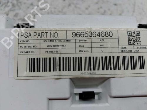 Instrument cluster CITROËN C5 III (RD_) 1.6 HDi 110 (RD9HZC) | BP21439569C47 
