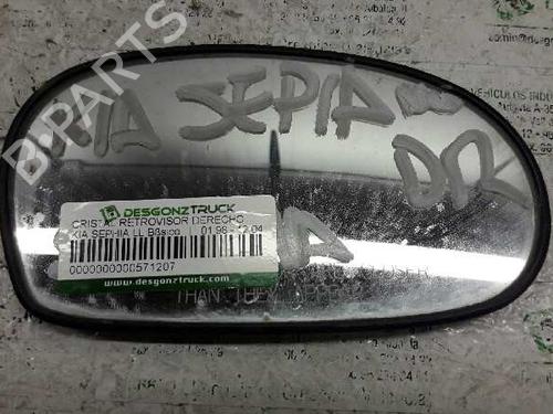 Used Right mirror glass KIA SEPHIA Saloon (FA) [1992-2001]  21450681