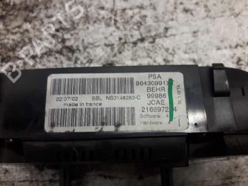 Climate control PEUGEOT 307 (3A/C)  | BP21458612I5 
