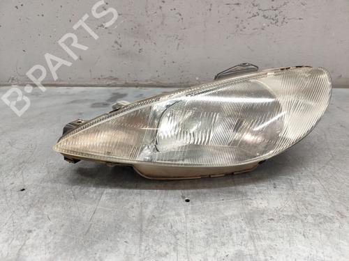 Used Left headlight PEUGEOT 206 Hatchback (2A/C) 1.4 HDi eco 70 (68 hp) 24400975