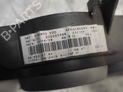 Instrument cluster PEUGEOT 207 (WA_, WC_)  | BP21401473C47 