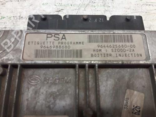 Engine control unit (ECU) PEUGEOT 206 Hatchback (2A/C)  | BP21456484M57 