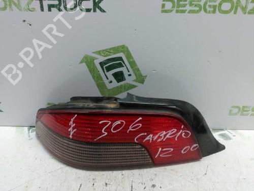 Used Left taillight PEUGEOT 306 (7B, N3, N5) 1.6 (98 hp) 24679195
