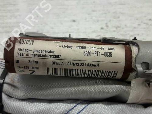 Right curtain airbag OPEL ZAFIRA / ZAFIRA FAMILY B (A05) 1.9 CDTI (M75) | BP21455728C12 