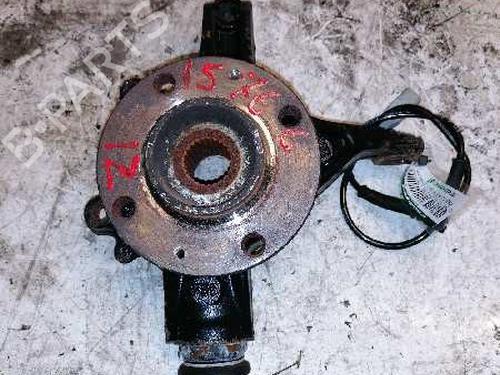 Used Left front steering knuckle PEUGEOT 308 I (4A_, 4C_) 1.6 HDi (109 hp) 21478326