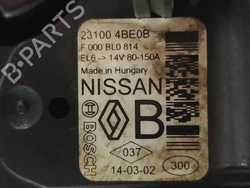 Alternator NISSAN QASHQAI II (J11, J11_) 1.6 dCi | BP30382516M7