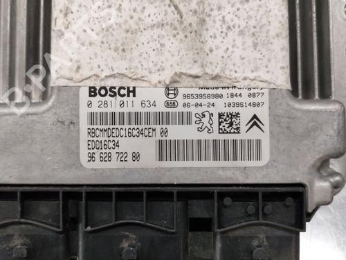Engine control unit (ECU) PEUGEOT 307 SW (3H)  | BP30168566M57 