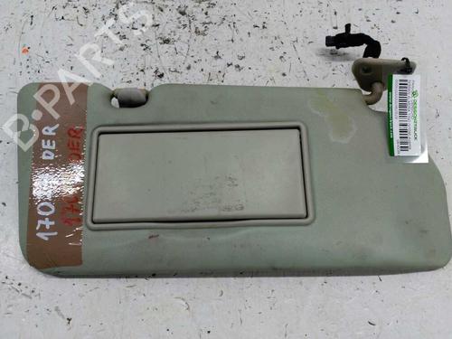 Used Right sun visor NISSAN ALMERA TINO (V10) [1998-2006]  21433370