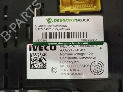 Instrument cluster IVECO DAILY VI Platform/Chassis 35S16, 35C16, 40C16, 42S16, 50C16, 60C16, 65C16, 70C16 | BP37631728C47 - Image 7