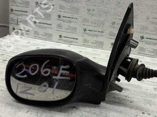 Used Left mirror PEUGEOT 206 Hatchback (2A/C) [1998-2012]  21450533