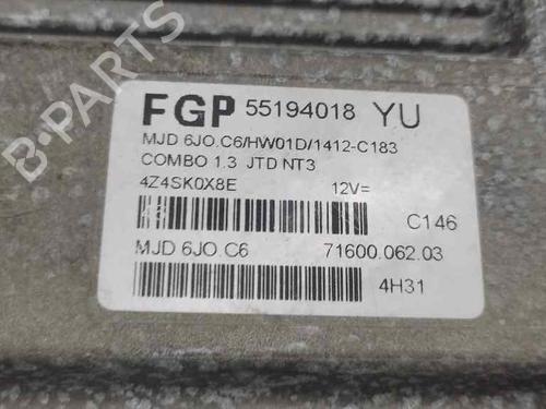 Engine control unit (ECU) OPEL COMBO Tour  | BP21408476M57 