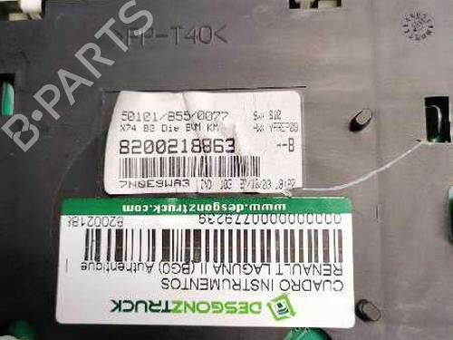 Instrument cluster RENAULT LAGUNA II (BG0/1_)  | BP21462826C47 