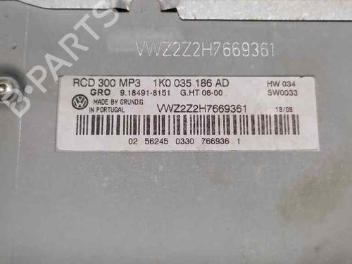 Bilradio VW GOLF V (1K1)  | BP21414531E6 