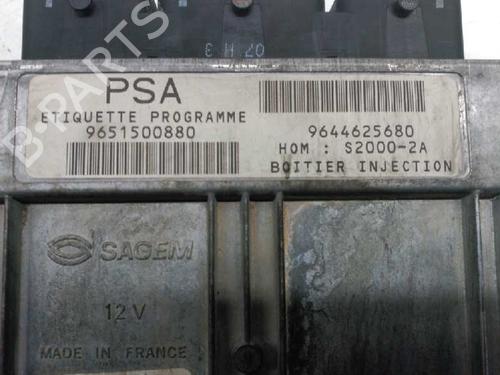 Engine control unit (ECU) PEUGEOT 206 SW (2E/K) | BP21431861M57