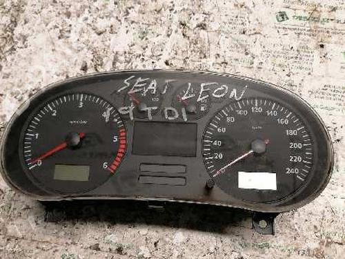 Used Instrument cluster SEAT LEON (1M1) 1.9 TDI (110 hp) 21476882