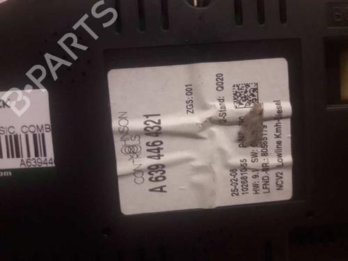 Instrument cluster MERCEDES-BENZ VITO Bus (W639) 109 CDI (639.701, 639.703, 639.705) | BP22780236C47 