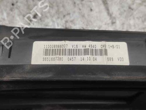 Instrument cluster CITROËN XSARA PICASSO (N68) 1.8 16V | BP21411091C47 