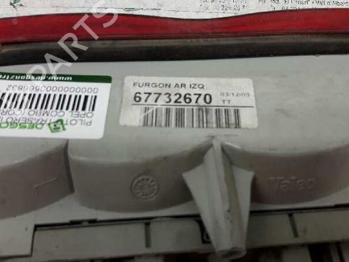 Left taillight OPEL COMBO Box Body/MPV (71_)  | BP21450009C34 