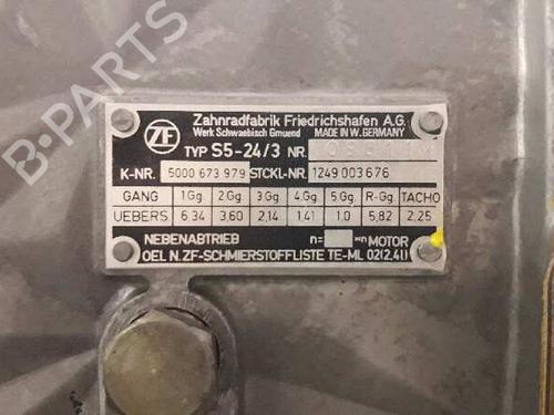 Girkasse RENAULT MASTER I Bus (T__) 28-35 2.5 D (75 hp) 24679514