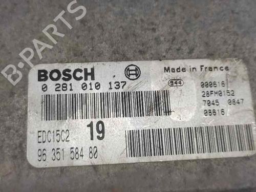 Engine control unit (ECU) CITROËN XSARA PICASSO (N68) 2.0 HDi | BP21401159M57 