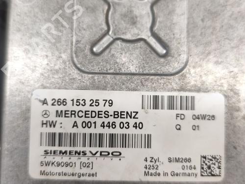 Engine control unit (ECU) MERCEDES-BENZ A-CLASS (W169) A 150 (169.031, 169.331) | BP29432669M57 