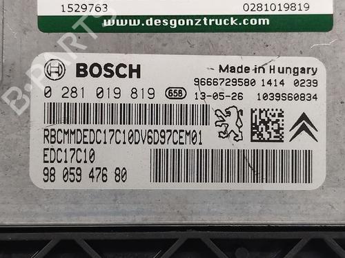 Engine control unit (ECU) CITROËN C4 II (NC_) | BP30928804M57 - Image 2