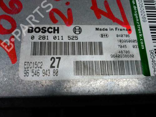 Engine control unit (ECU) PEUGEOT 206 Hatchback (2A/C)  | BP21441530M57 