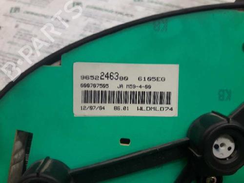 Instrument cluster CITROËN BERLINGO / BERLINGO FIRST MPV (MF_, GJK_, GFK_) 2.0 HDI 90 (MFRHY) | BP21438378C47 