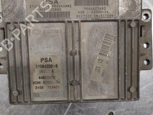Used Engine control unit (ECU) PEUGEOT 206 Hatchback (2A/C) [1998-2012]  29884968