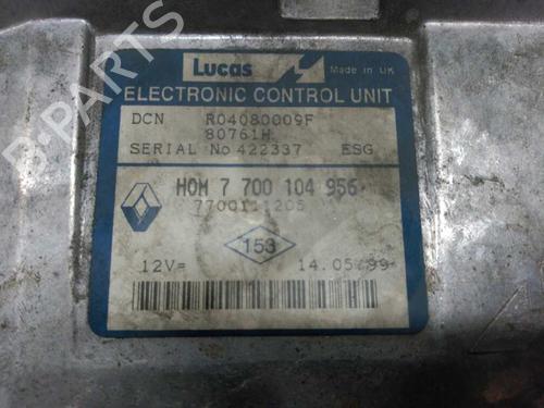 Engine control unit (ECU) RENAULT CLIO II (BB_, CB_) 1.9 D (B/CB0E, BB0J) | BP21441807M57 