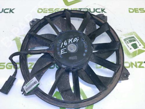 Used Radiator fan PEUGEOT 307 (3A/C) 1.6 HDi 110 (109 hp) 21427930