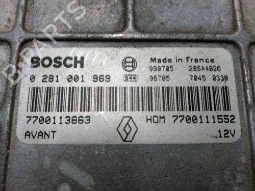 Engine control unit (ECU) RENAULT MEGANE I Classic (LA0/1_) 1.9 dCi (LA05) | BP21442183M57 