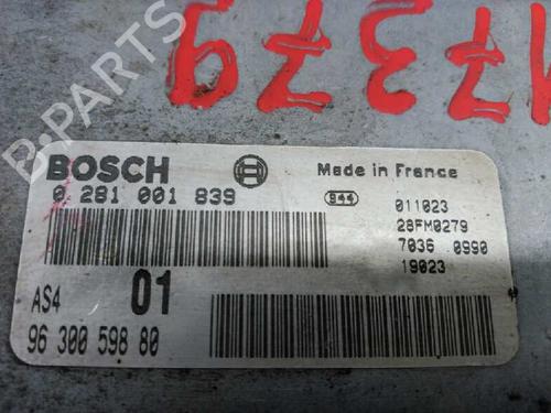 Engine control unit (ECU) PEUGEOT 106 II (1A_, 1C_)  | BP21423551M57 